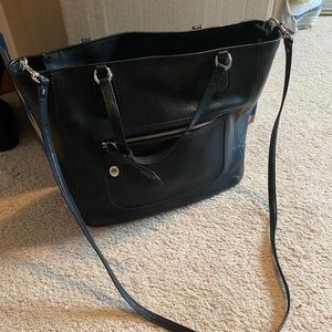 Black Coach shoulder bag